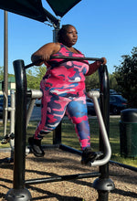 Load image into Gallery viewer, Purple  Camo Leggings