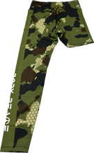 Load image into Gallery viewer, Green Camo One Legged Leggings